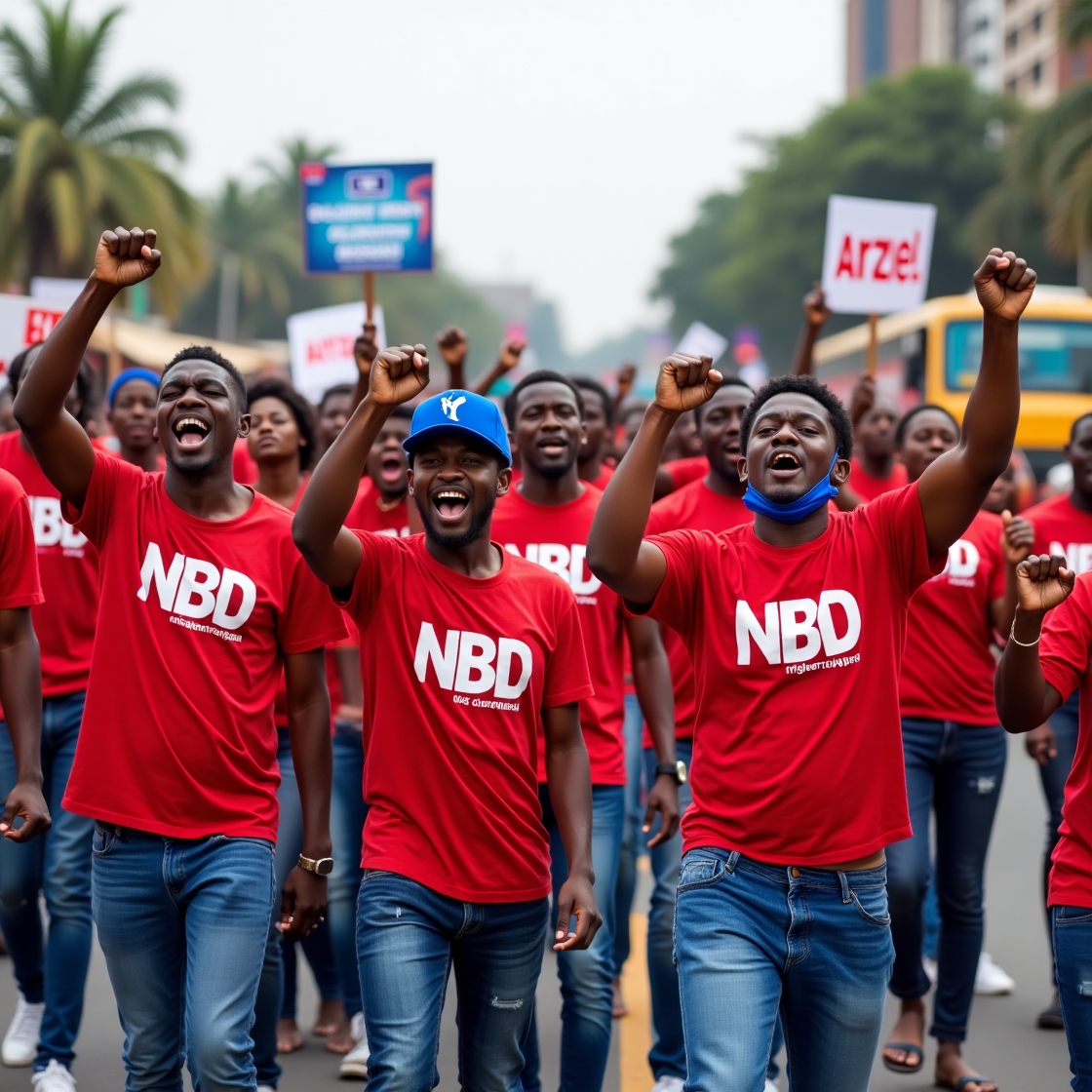 NBD Leads Awareness Walk Against Human Trafficking in Lagos